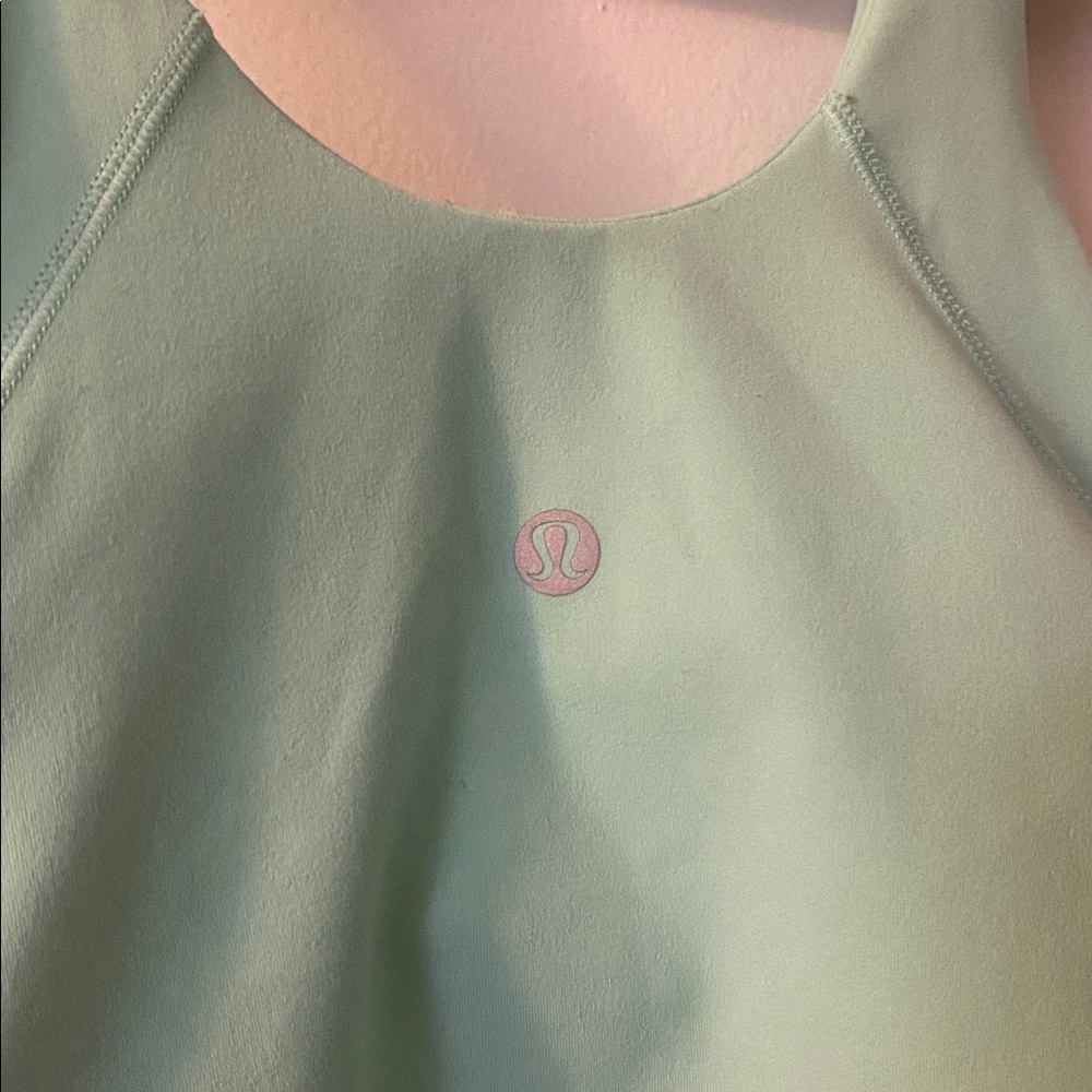 Mint Green Lululemon align tank top